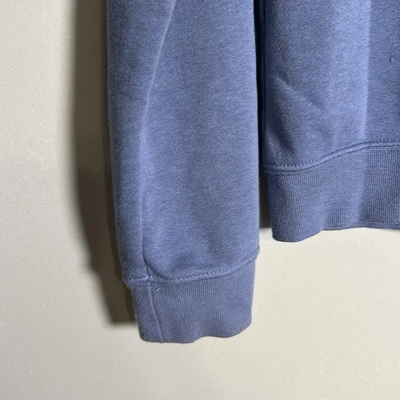 Nike Women’s Club Fleece Crewneck Sweatshirt Blue Cotton Blend Size XS. - Picture 8 of 11